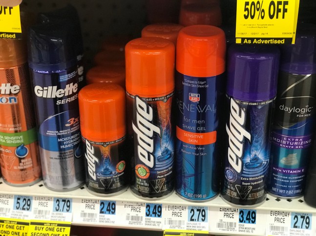 Rite Aid Edge Shave Gel