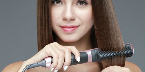 Amazon: Tourmaline Ceramic Hair Straightener Just $17.93 Shipped