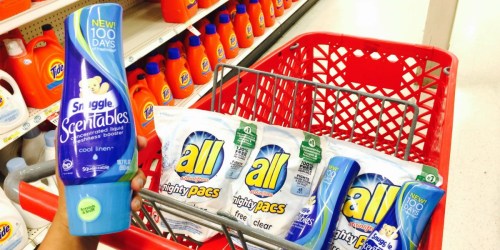 New All Laundry Detergent & Snuggle Fabric Softener Coupons