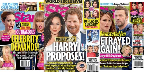 Star Magazine One-Year Subscription Only $9.96 Shipped (19¢ Per Issue)