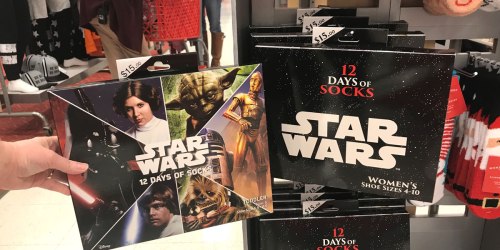 So FUN! 12 Days Of Socks Sets $15 Shipped at Target (Star Wars, Disney, DC onlineics & More)