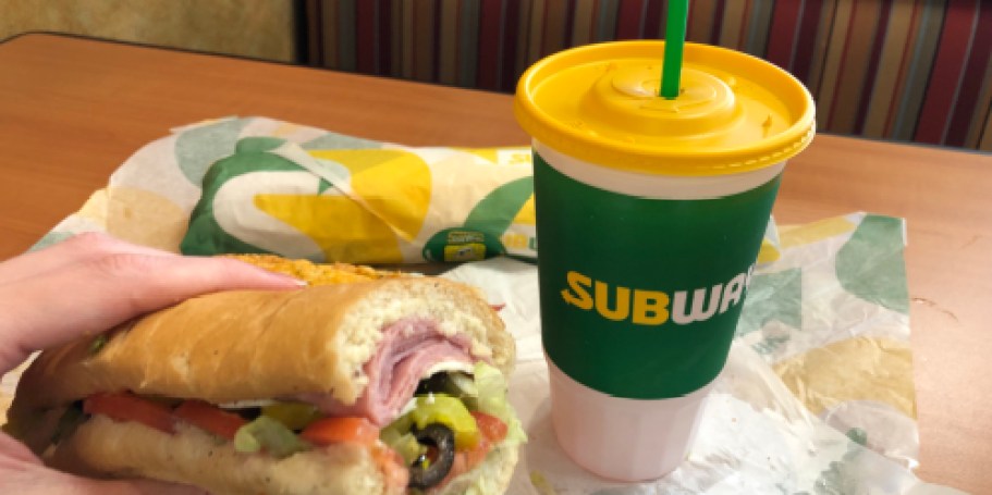 Hottest Subway Coupons: $6.99 Sub Meal + Free Sub with Gift Card!