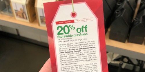 Spend $50 at Target TODAY ONLY AND Get RARE 20% Off Future Purchase Coupon