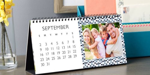 Custom Photo Gifts Only $5 at Walgreens (Desktop Calendar, 11×14 Poster, & More)