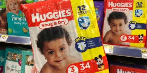 Huggies Jumbo Packs ONLY $3.76 Each After Walgreens Rewards & Cash Back (Starts 5/13)