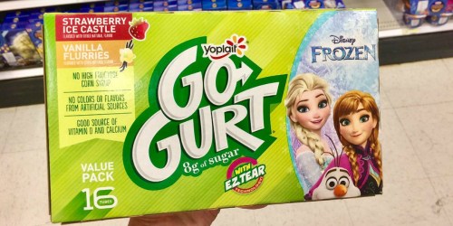 New $1/1 Yoplait Coupon = Go-Gurt 16-Count Value Pack Just $2.15 at Target