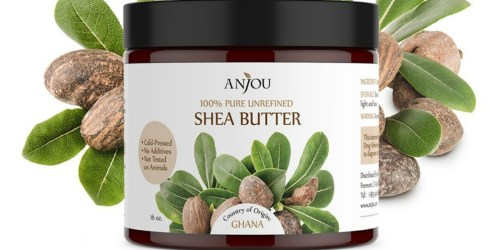 Amazon: Anjou 100% Pure Shea Butter Just $9.99