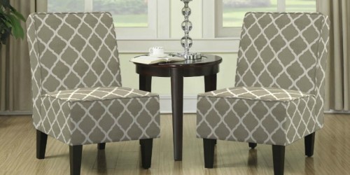 JCPenney.online: TWO Armless Chairs Just $150 Delivered (Regularly $430)