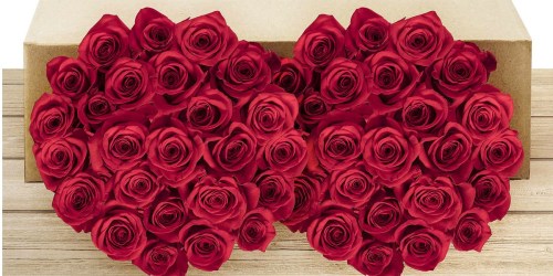 Costco.online: 50 Red Roses Only $49.99 Shipped (Order NOW for Valentine’s Day)