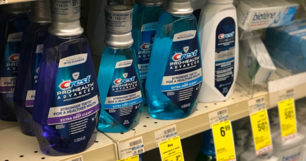 crest mouthwash at store