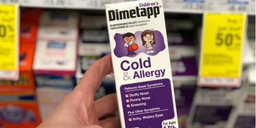 CVS: Children’s Dimetapp Only $2.49 After Rewards & Cash Back