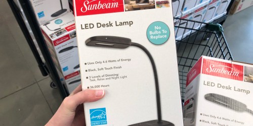 Sunbeam LED Desk Lamp Only $1 at Dollar Tree