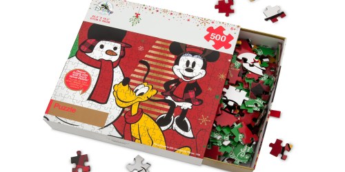 Rare FREE Shipping on ALL Disney Orders = Mickey Mouse Christmas Puzzle Only $5 Shipped & More