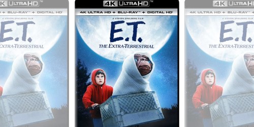 E.T. 35th Anniversary Limited Edition 4K Ultra HD onlinebo Pack Only $9.99 at Amazon