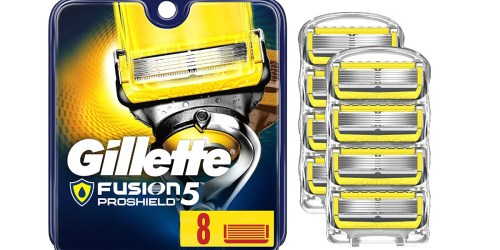 Amazon: Gillette Fusion5 ProShield Razor Blades Refills 8-Count Pack Only $17.99 Shipped