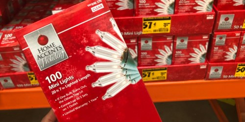 Up to 75% off Holiday Clearance at Home Depot