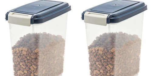 Airtight Pet Food Storage Container Just $5.81 (Regularly $18)