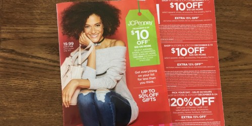 $10 Off $10+ JCPenney Purchase Coupon (Check Your Mailbox)