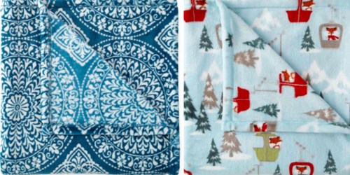 JCPenney Home Velvet Plush Throws Only $9.74 (Regularly $27)