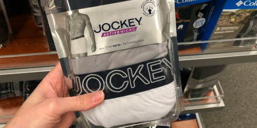 Kohl’s: 25% Off Men’s Jockey Underwear + Extra 15% Off + Possibly Score $5 Kohl’s Cash