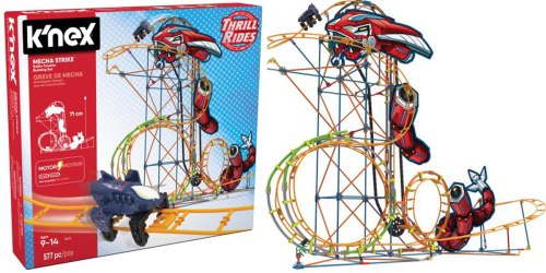 Walmart.online: K’NEX Thrill Rides Roller Coaster Set Just $16.77 (Regularly $30) + More