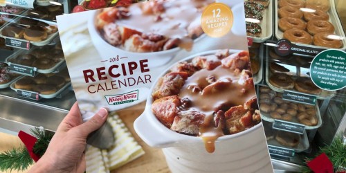 50% Off Krispy Kreme 2018 Calendar for Rewards Members (Includes Over $110 of Coupons)