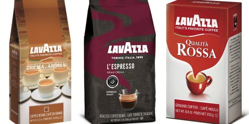 Amazon: BIG Lavazza Crema e Aroma Whole Bean Coffee 2.2lb Bag Just $12.47 Shipped + More