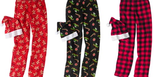 Walmart.online: CUTE Women’s Pajama Pants & Santa Hat Sets ONLY $3 (Regularly $10)