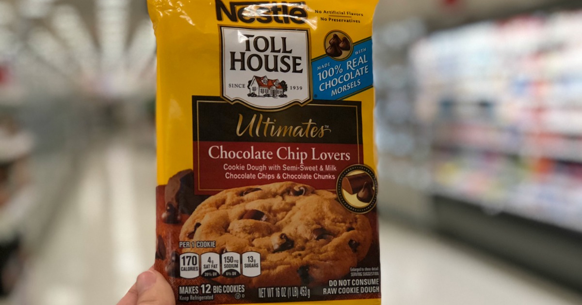 Nestle Ultimate Chocolate Chip Lovers cookie dough