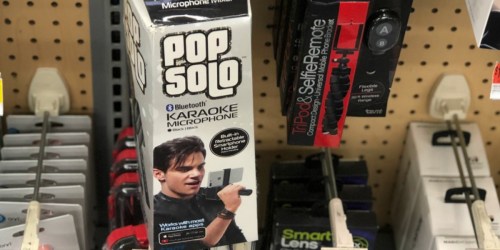 Staples.online: Bluetooth Karaoke Microphone Only $6.99 w/ Free Store Pick-Up (Regularly $20)