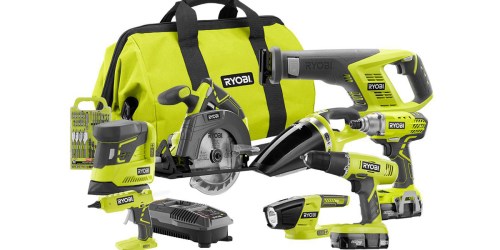 Home Depot: Ryobi 8-Tool onlinebo Kit Only $179 Shipped (Regularly $449)