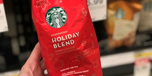 TWO Starbucks Holiday Roast Coffee Bags Just $10 on Target.online (Reg. $20) | Skip the Drive-Thru!