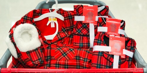 FREE $10 Gift Card w/ $50 Target Clothing Purchase = Save on Matching Family Pajamas