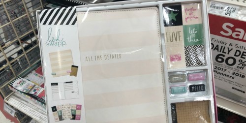 Heidi Swapp Planner Kit $12.79 Shipped (Regularly $40) + 60% Off The Happy Planner at Michaels