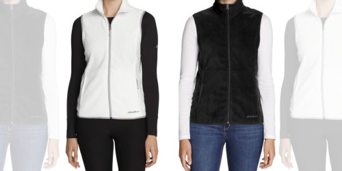 Eddie Bauer Women’s Fleece Vest Just $18 (Regularly $45) + More