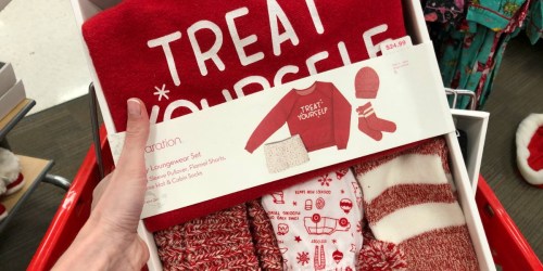 Target: Women’s Pajama Sets ONLY $12 Shipped (Includes Pullover, Shorts, Beanie & Socks)