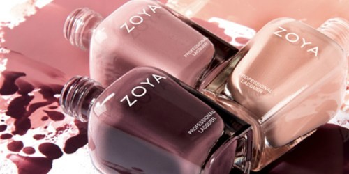 Zoya Nail Polish 4-Piece Set Only $6.95 Shipped (Just $1.74 Per Bottle)