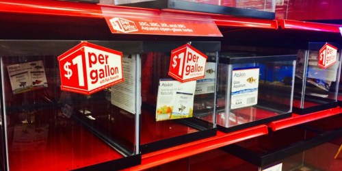 $1 Per Gallon Aquarium Sale at Petco Stores