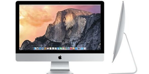 Amazon: Apple iMac 21.5″ Desktop onlineputer ONLY $899.99 Shipped – Certified Refurbished