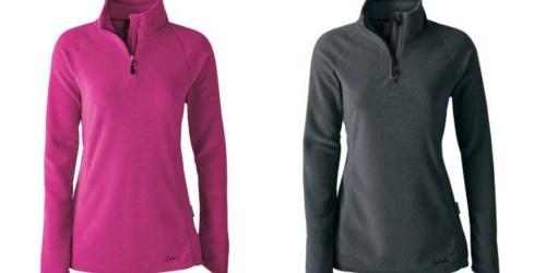 Cabela’s Women’s 1/4 Zip Pullover Just $14.88 (Regularly $70)