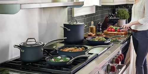 Amazon: Calphalon Hard Anodized Nonstick 8-Piece Cookware Set Just $250.99 Shipped (Regularly $540)