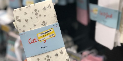 Target Clearance: Nice Savings on Cat & Jack Kids Tights, Socks & Underwear