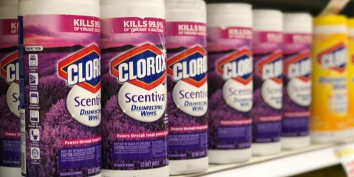 Office Depot/OfficeMax: 50% Off Clorox Wipes, Kleenex, & More After Rewards