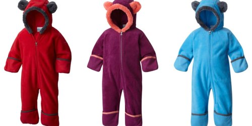 Columbia Tiny Bear Fleece Bunting Just $15.92 Shipped (Regularly $30) + More