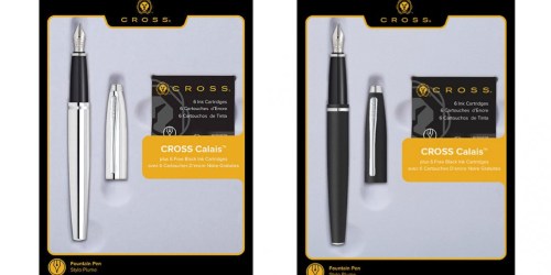 Cross Calais Fountain Pen + 6 Bonus Refills Just $13.49 Shipped (Regularly $27)