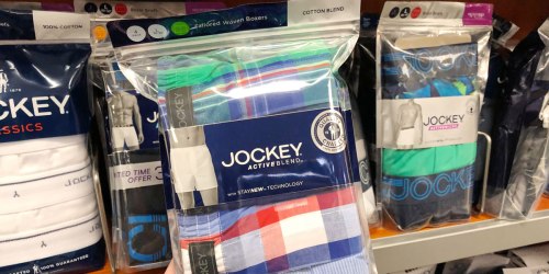 Kohl’s.online: 25% Off Men’s Jockey Underwear & Boxers + Extra 15% Off Sale Prices