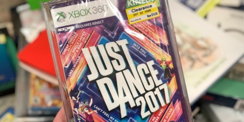 Just Dance 2017 Xbox 360 or Xbox One Video Game As Low As $11.98 at Target (Regularly $40)