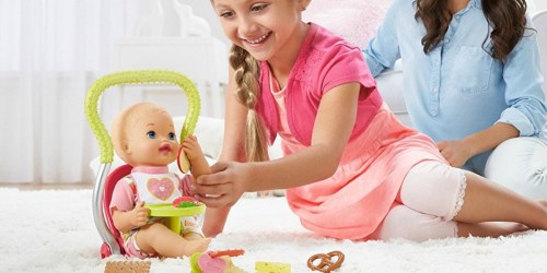 Amazon: Little Mommy Happy Snacktime Baby Doll Only $17.75 (Regularly $35)