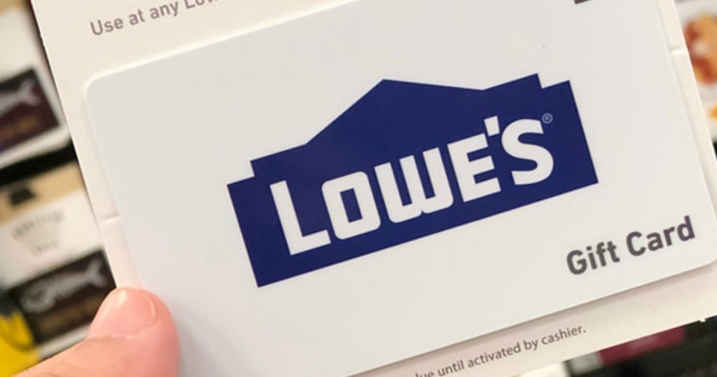 lowe's gift card