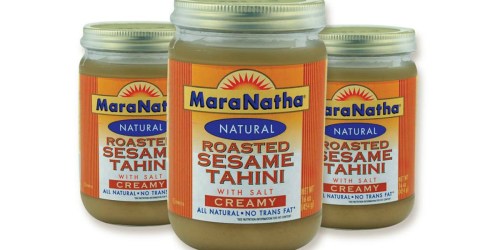 50% Off MaraNatha Roasted Tahini at Target (Just Use Your Phone)